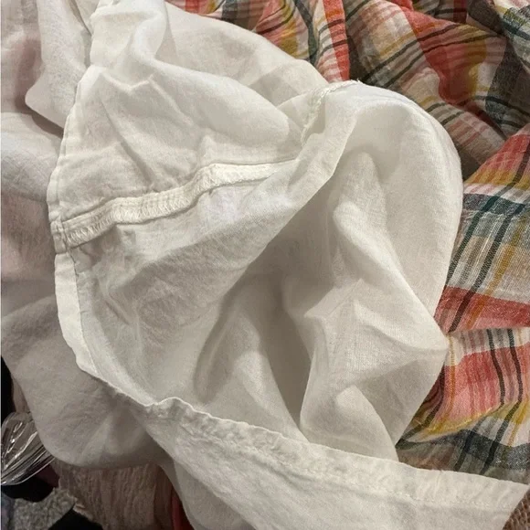 GAP Women’s Multi Color Plaid Cottagecore Prairiecore Feminine Maxi Sundress - Picture 11 of 13